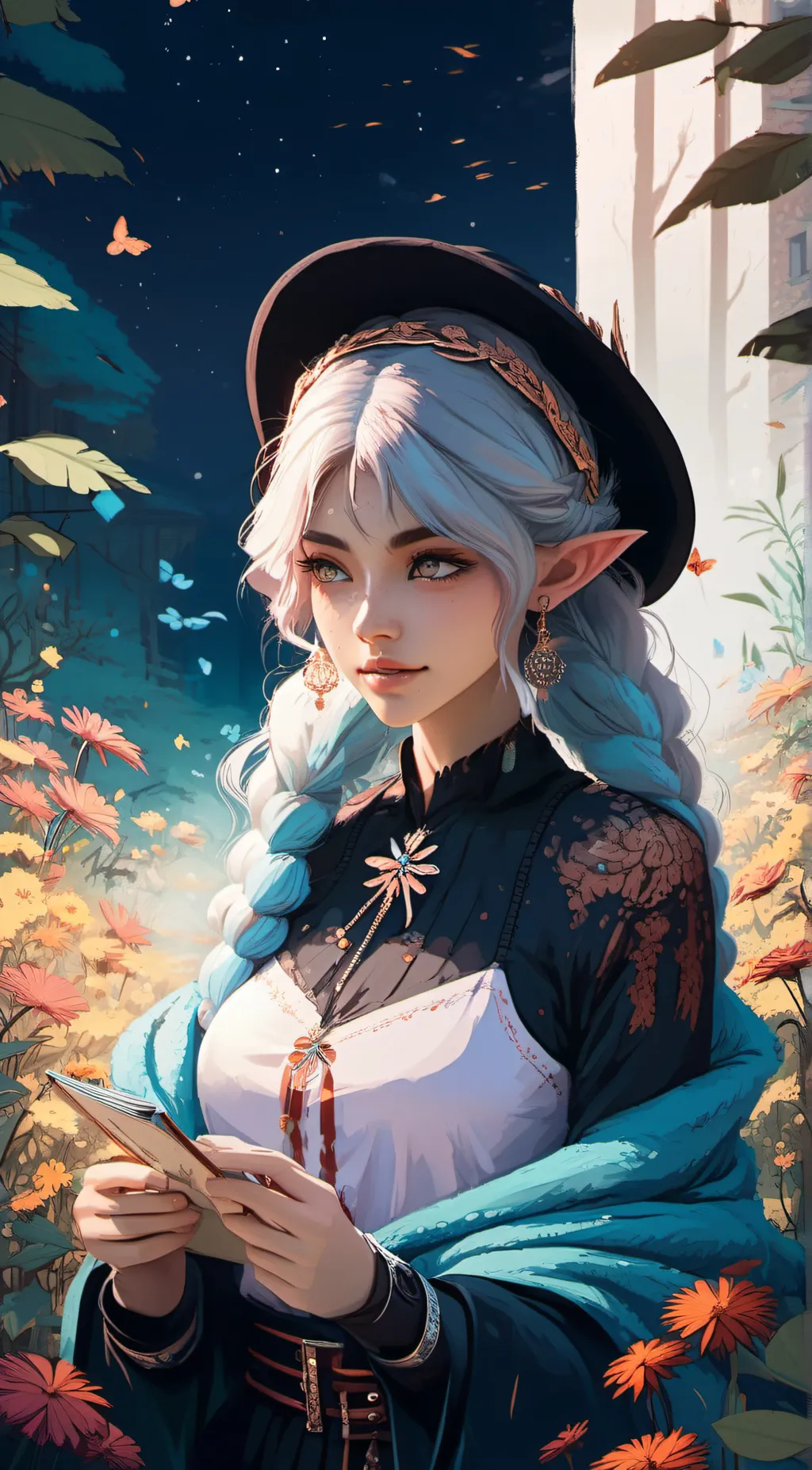 ai character: Nimue background