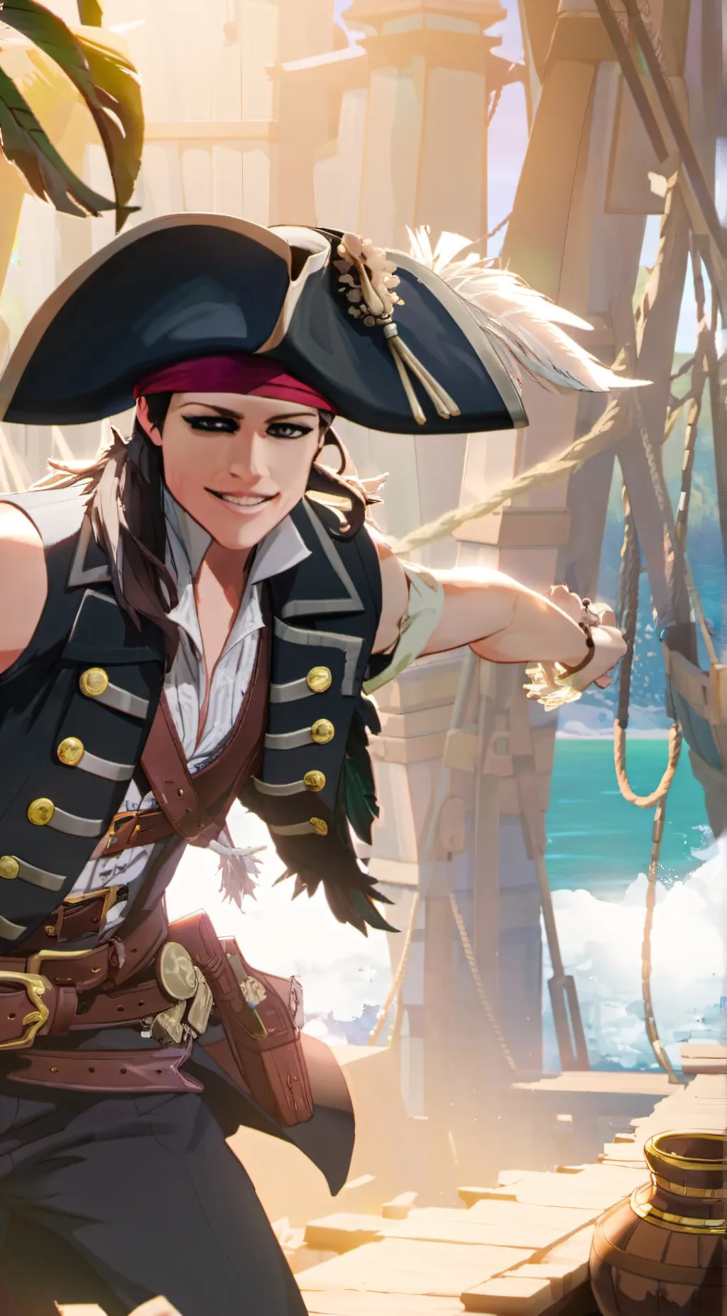 ai character: hatry hook background