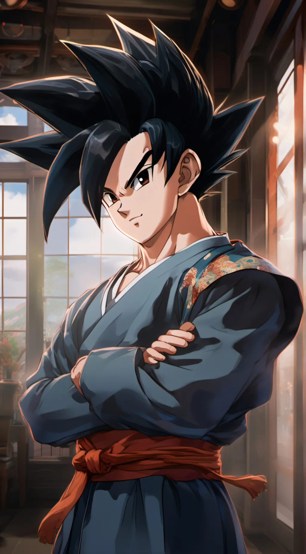 ai character: Goku background