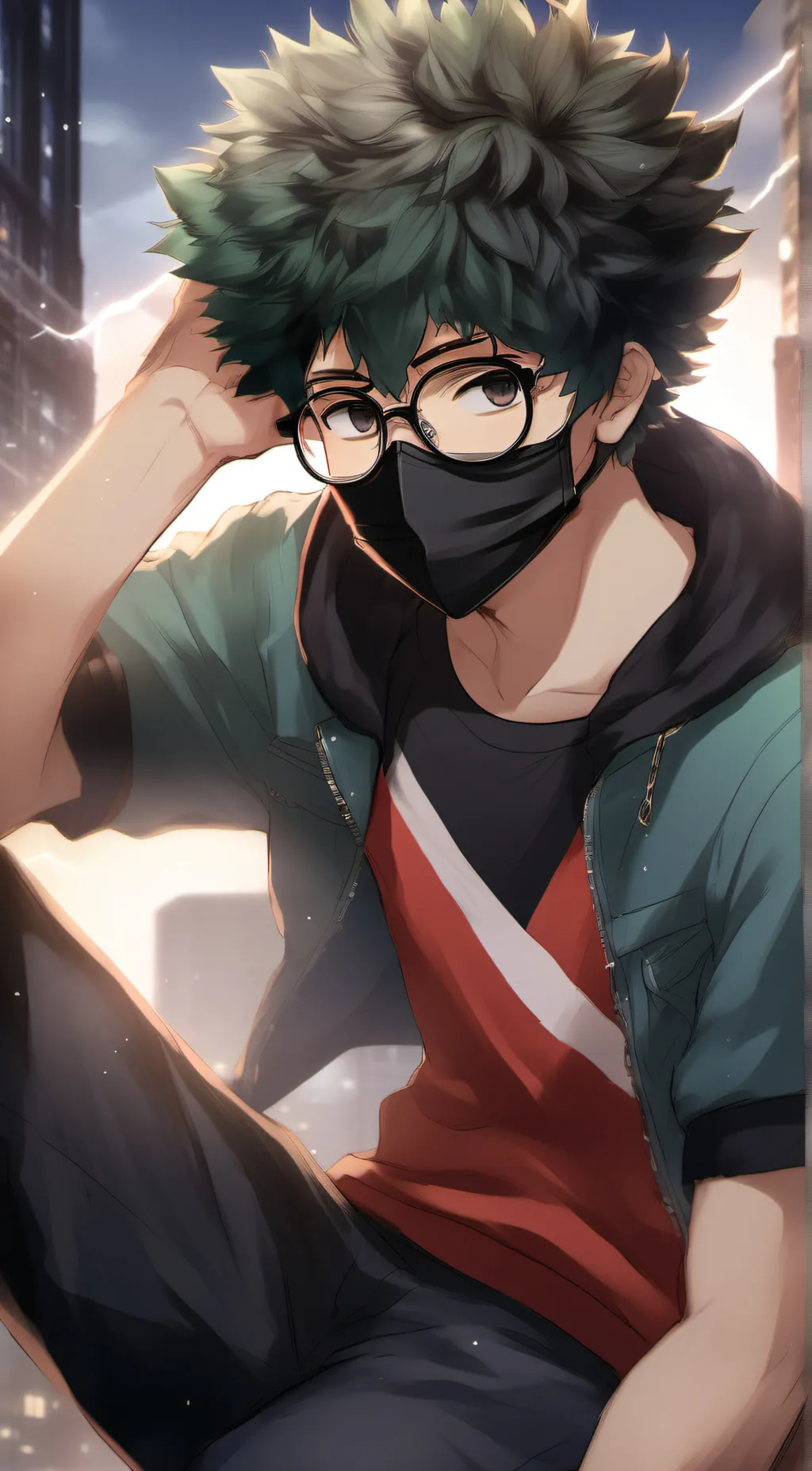 ai character: 🖤✨Ghetto DekuEmo✨🖤 background