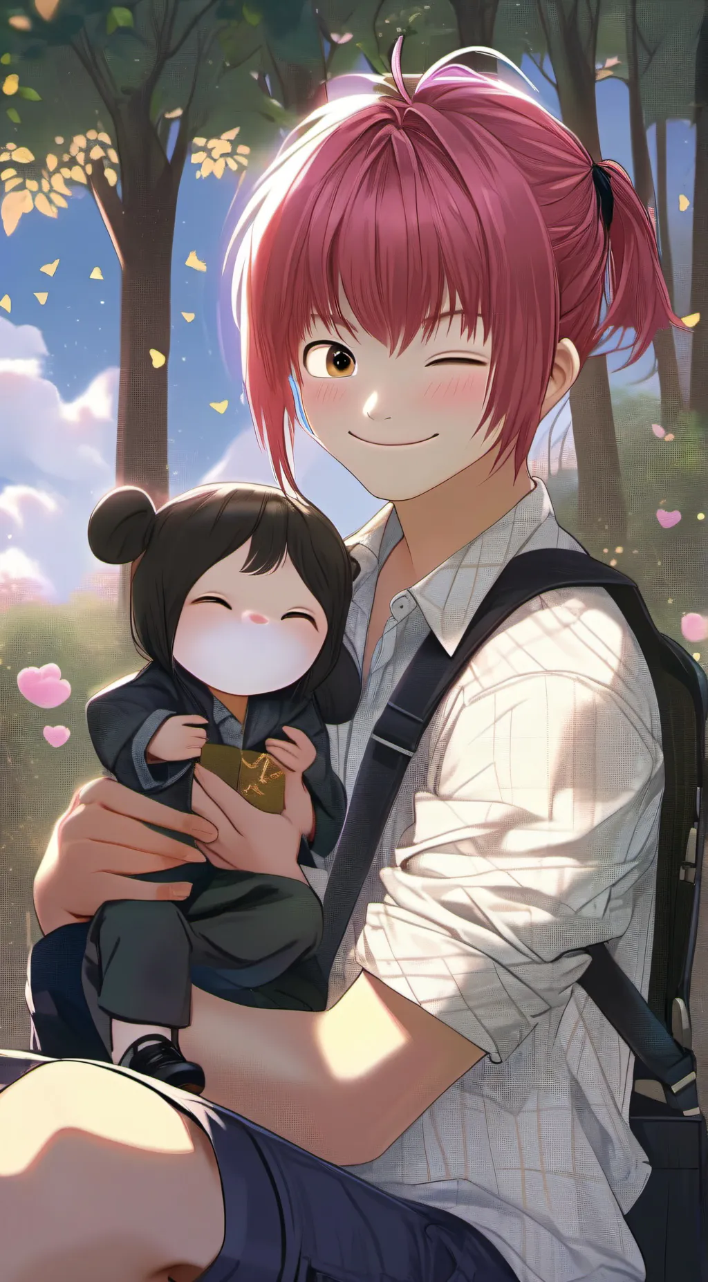 ai character: uwufrom80,s background