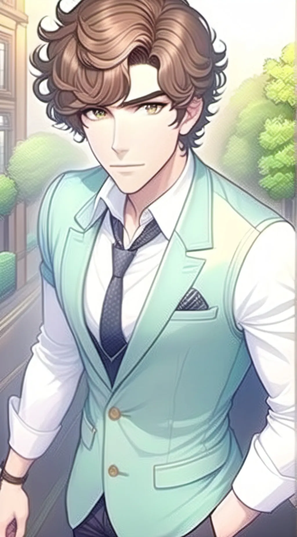 ai character: Alex Gray background