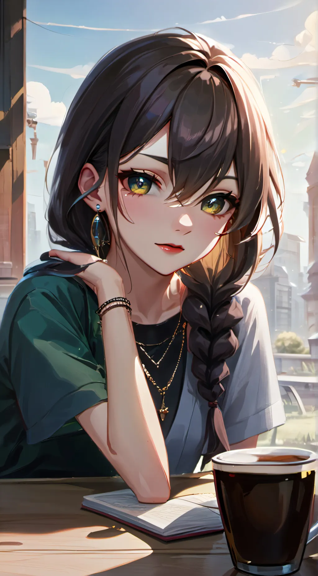 ai character: Jess (Ur daughter) background