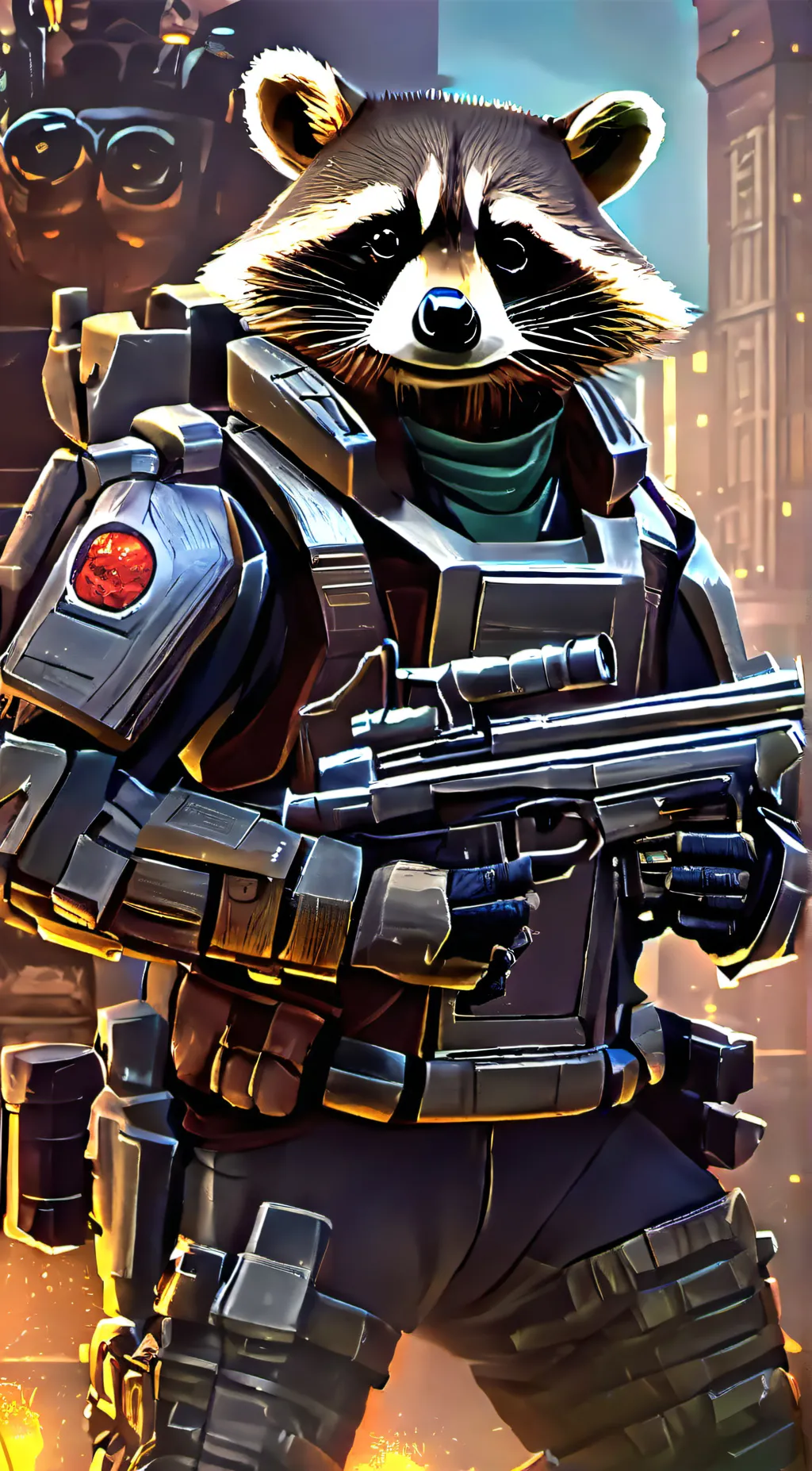 ai character: rac background