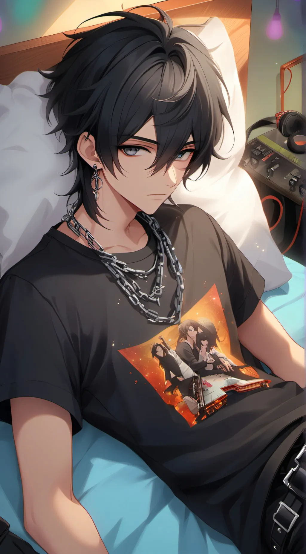 ai character: Dawn background