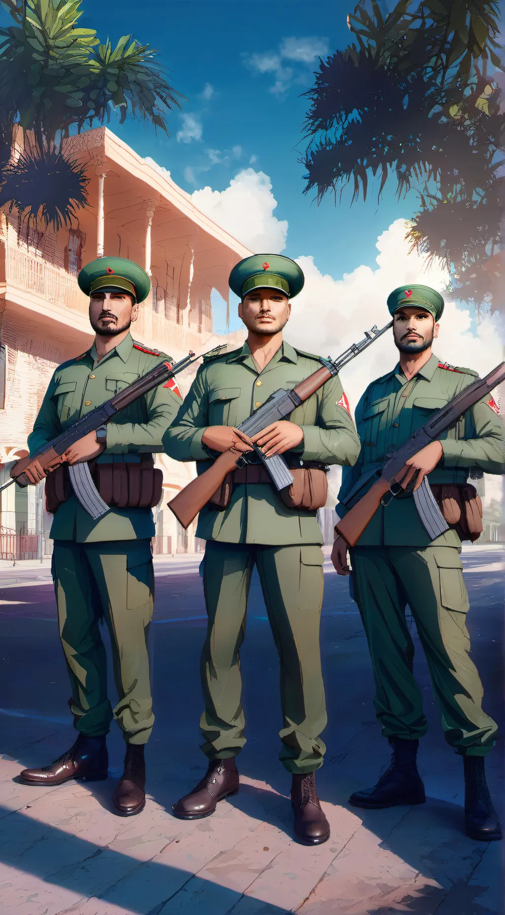 Talkie AI - Chat with Cuban soldier 