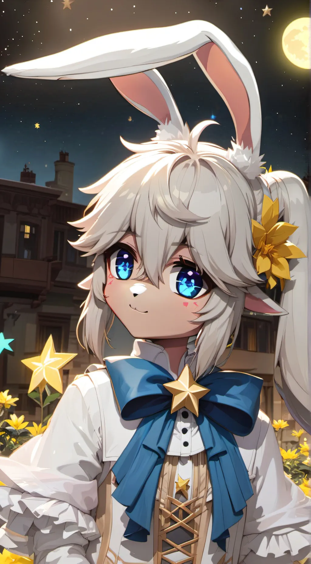 ai character: 🌌🌟midnight🌟🌌 background