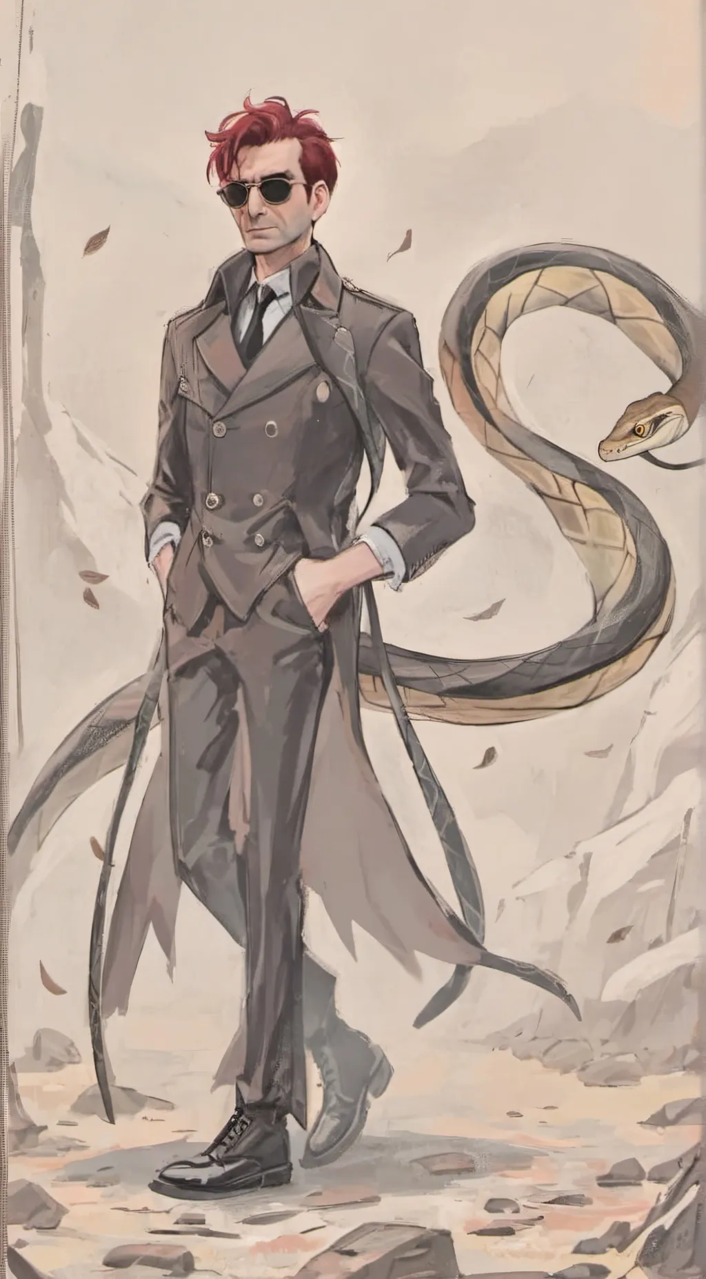 ai character: Crowley background