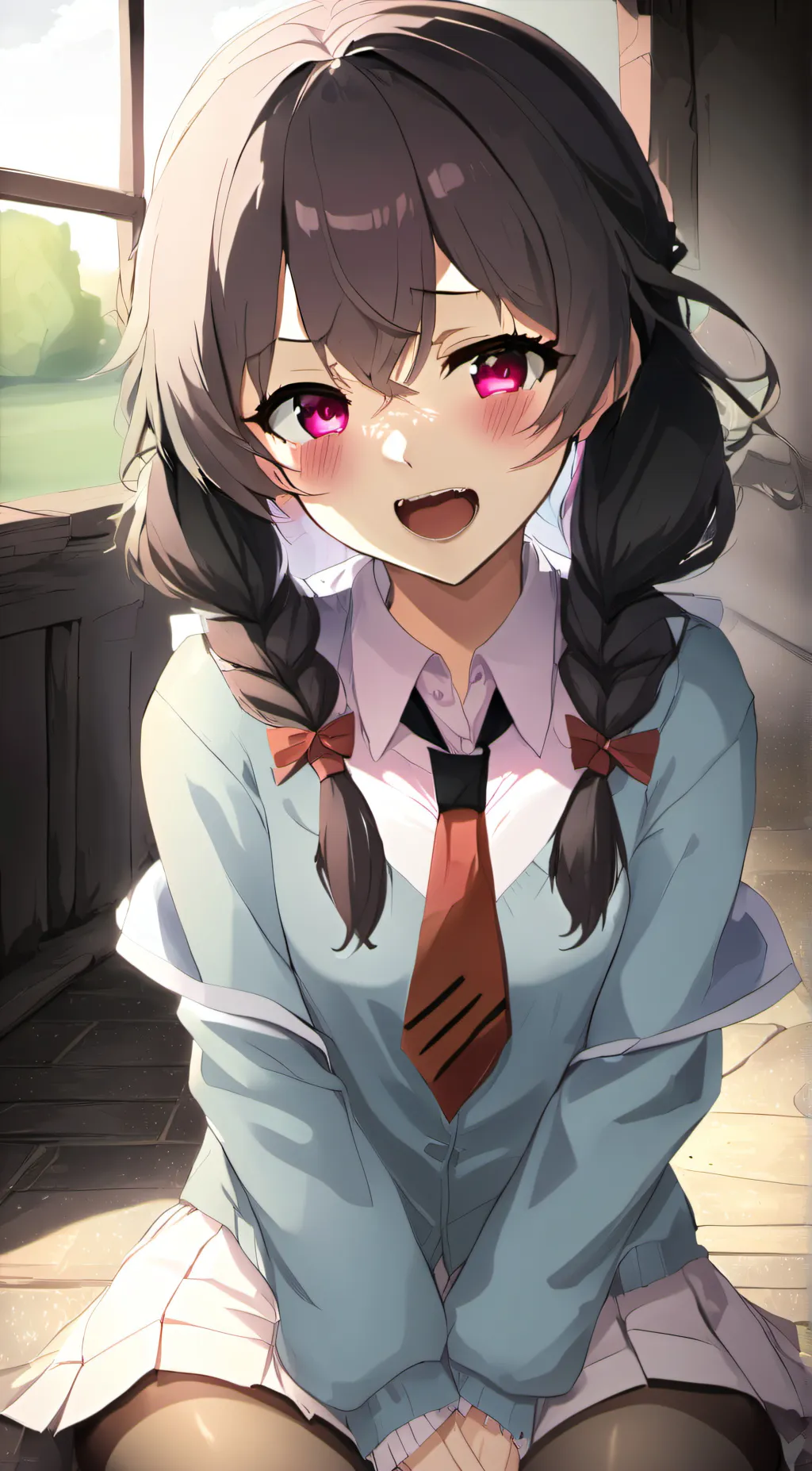 ai character: Yandere crazy girl background