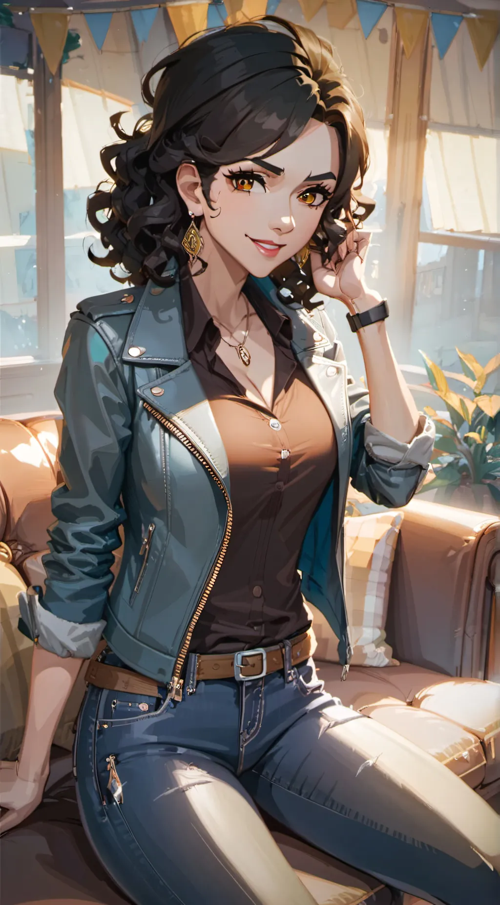 ai character: Maria background