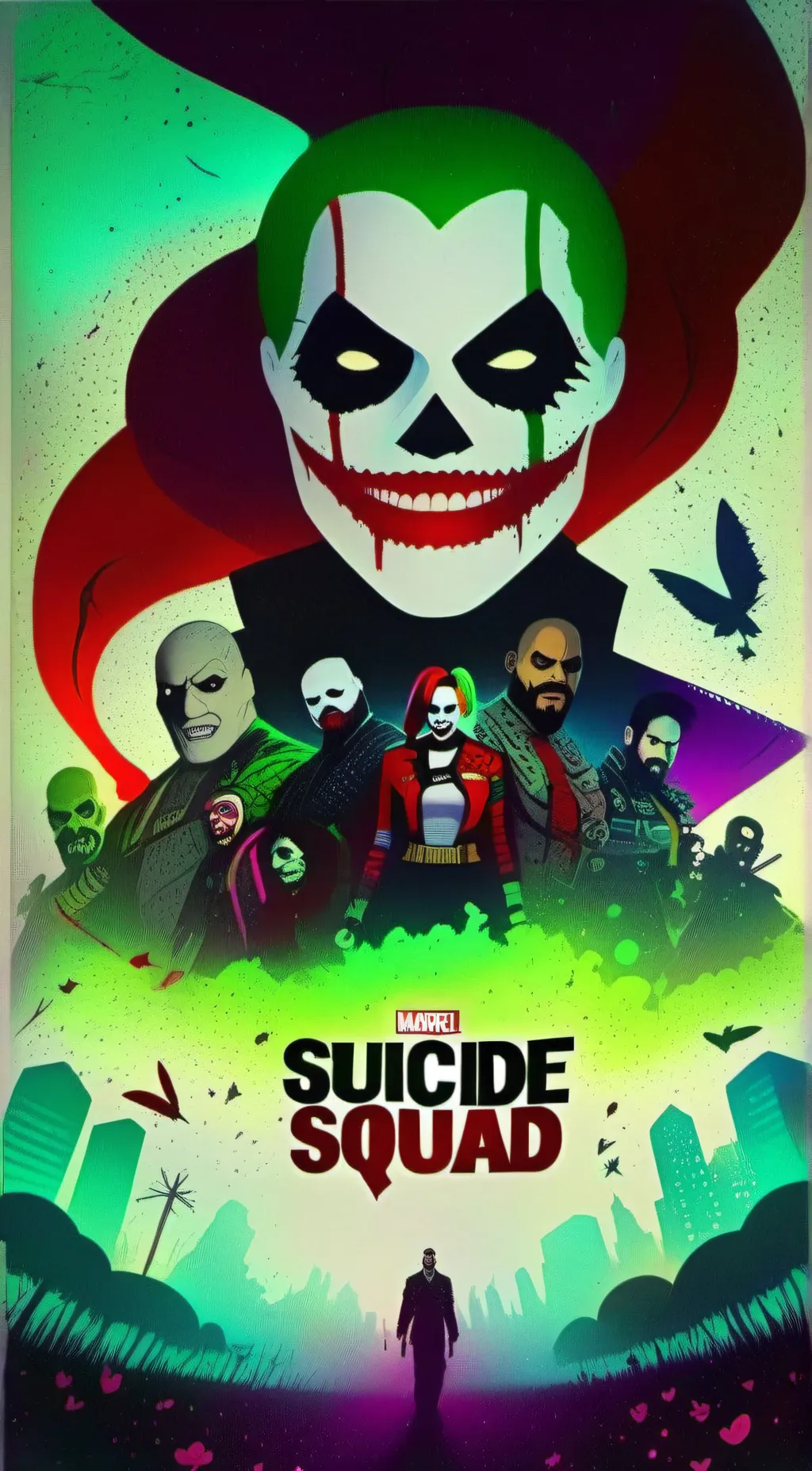 ai character: Suicide Squad background