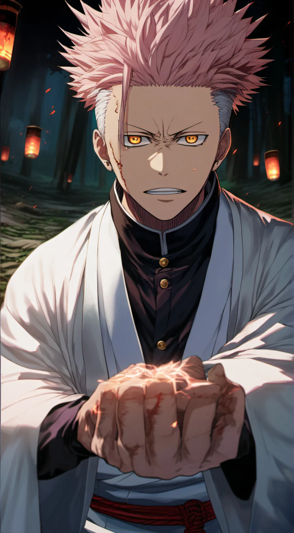 ai character: Sukuna background