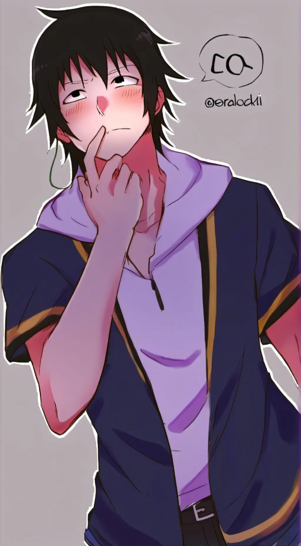 ai character: sero x y/n 😻🤞 background