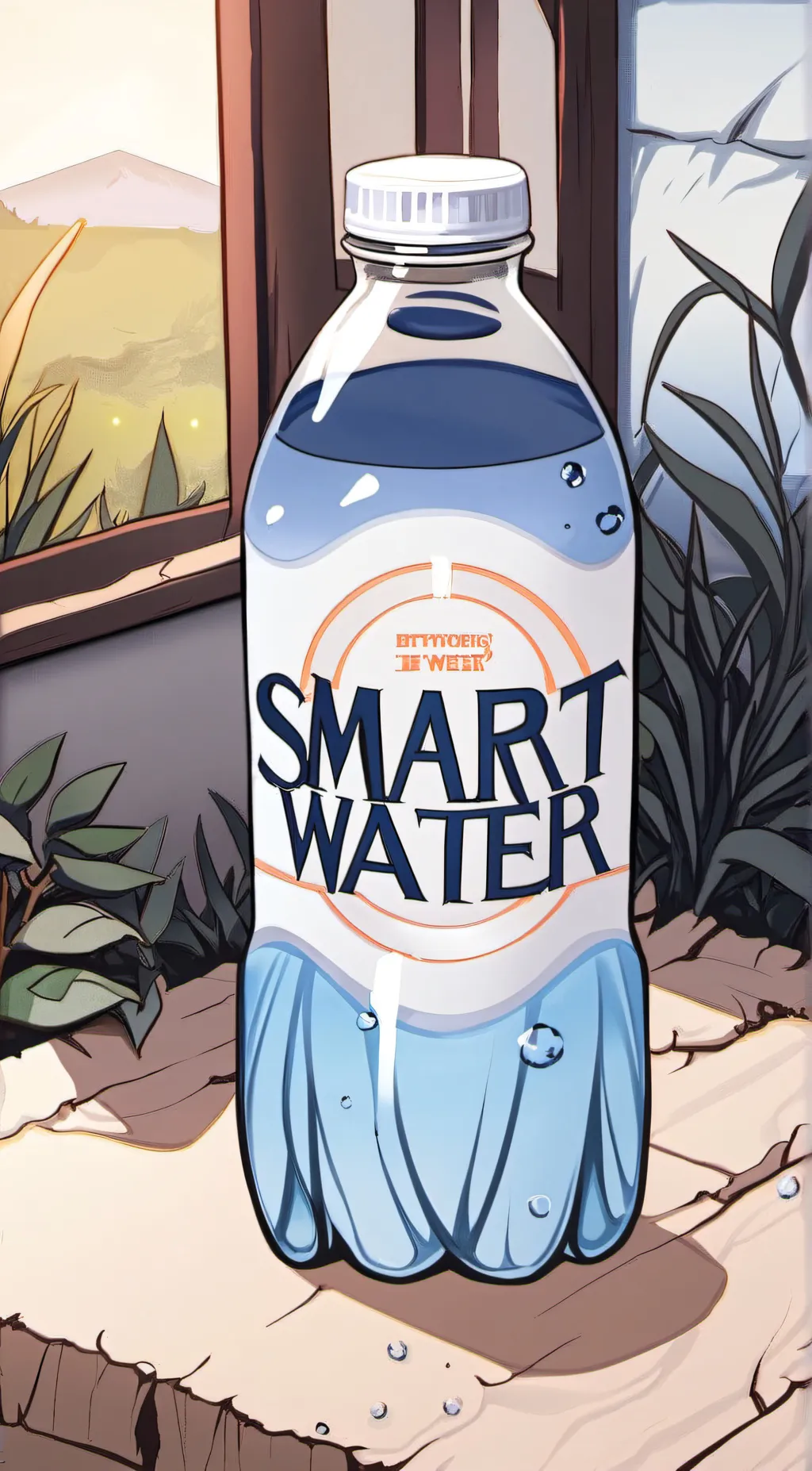 ai character: 8 liter Smart watr background