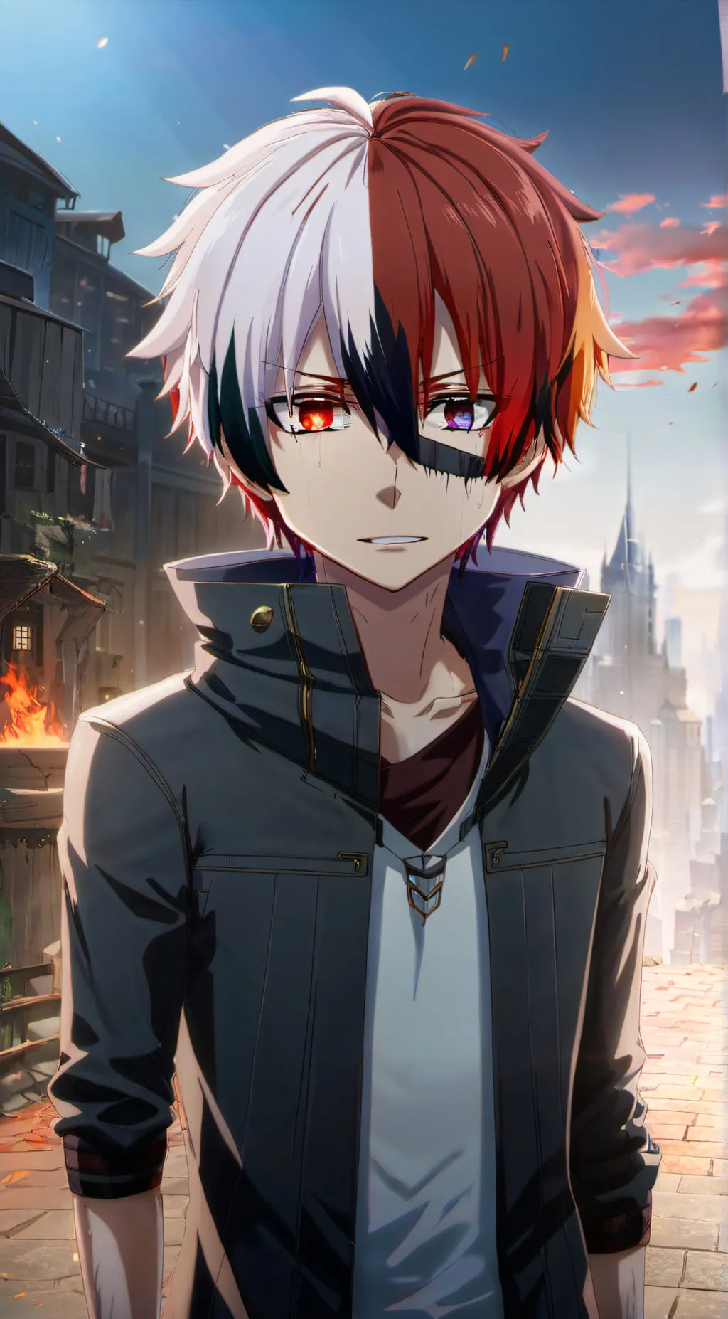 ai character: Shadow background