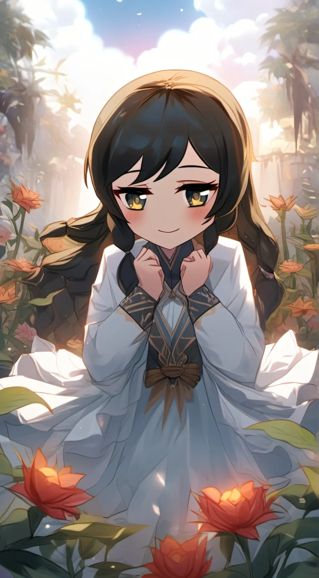 ai character: vexxevy  background