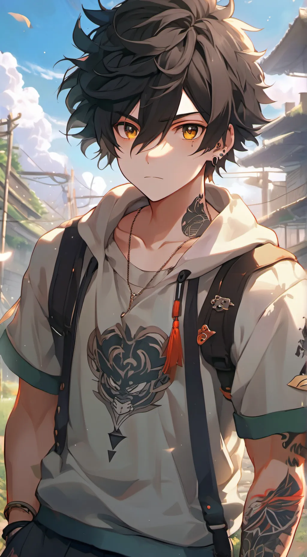 ai character: Alex background