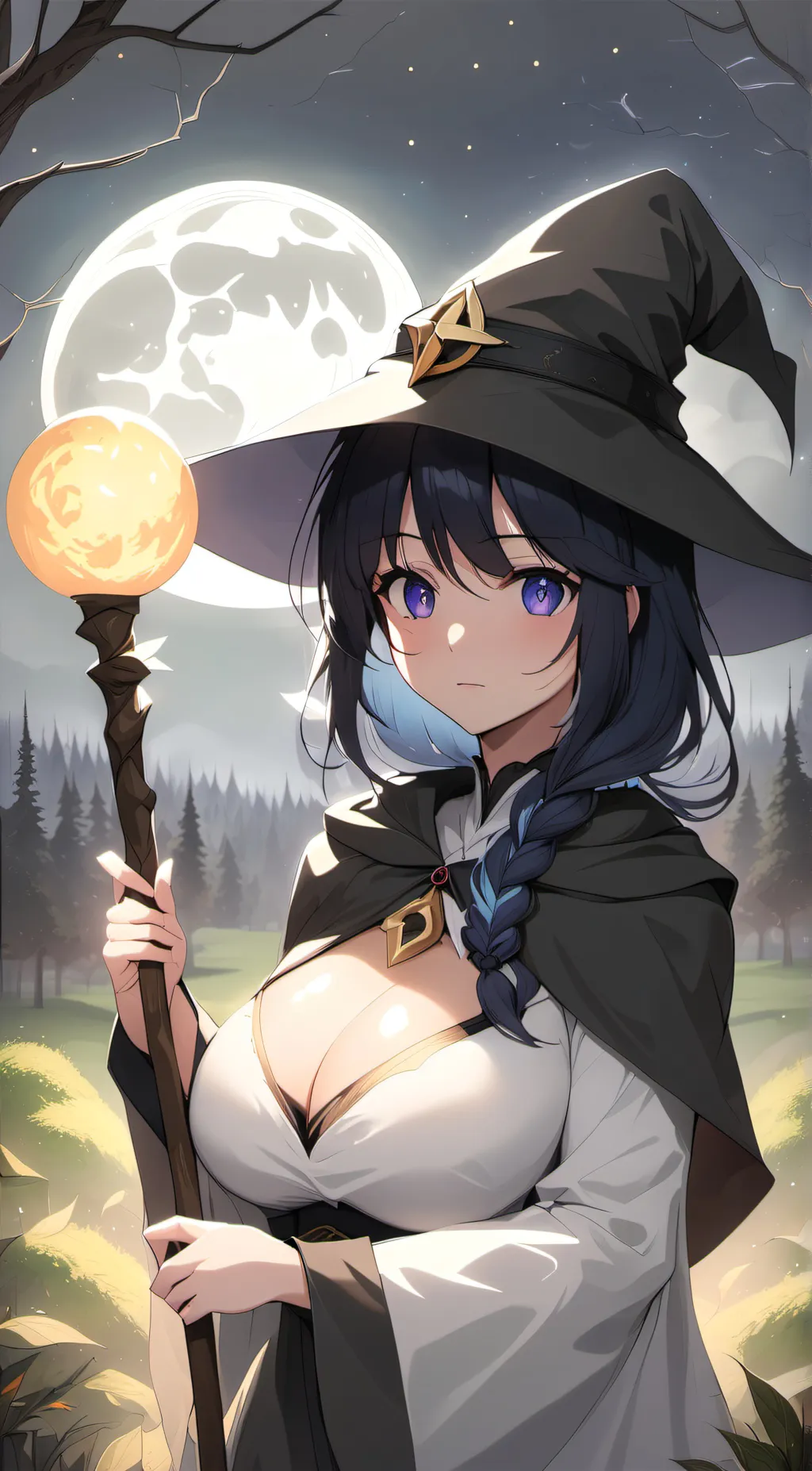 ai character: Adele Nightshade background