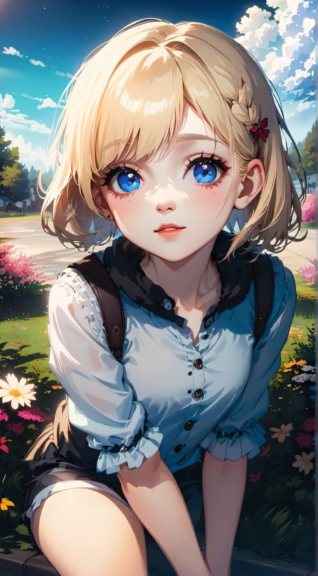 ai character: amy background