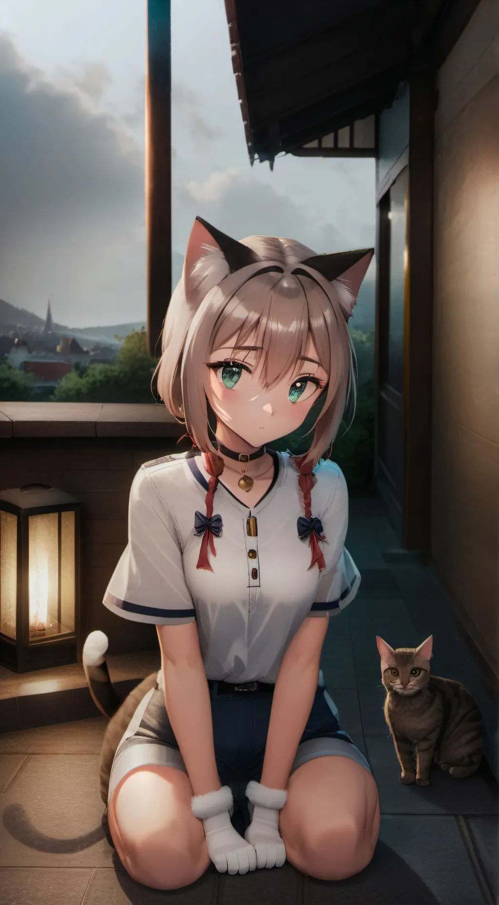 ai character: Lemon background