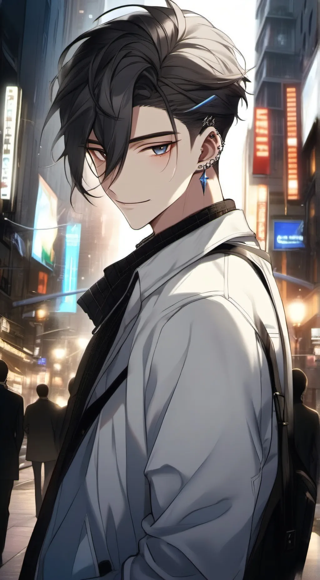 ai character: Axel  background