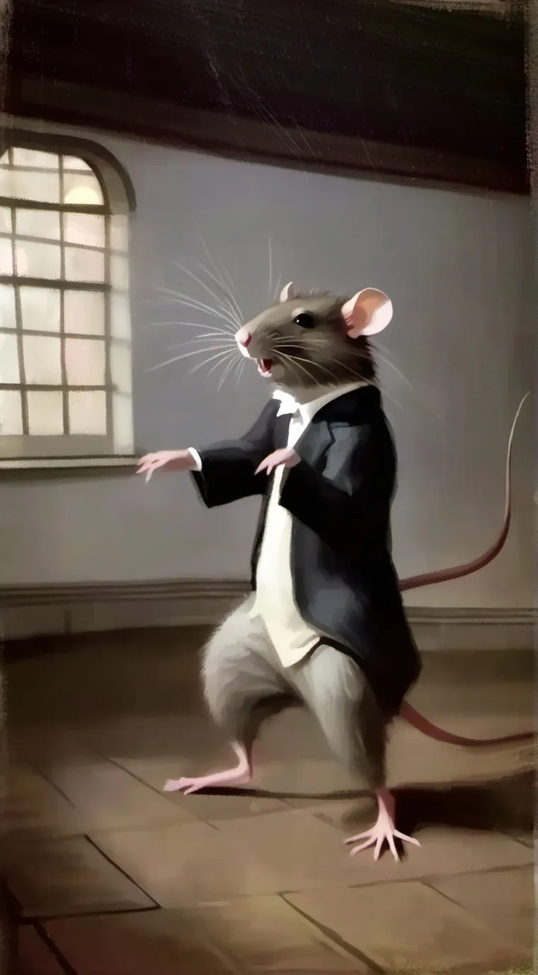 ai character: rat background