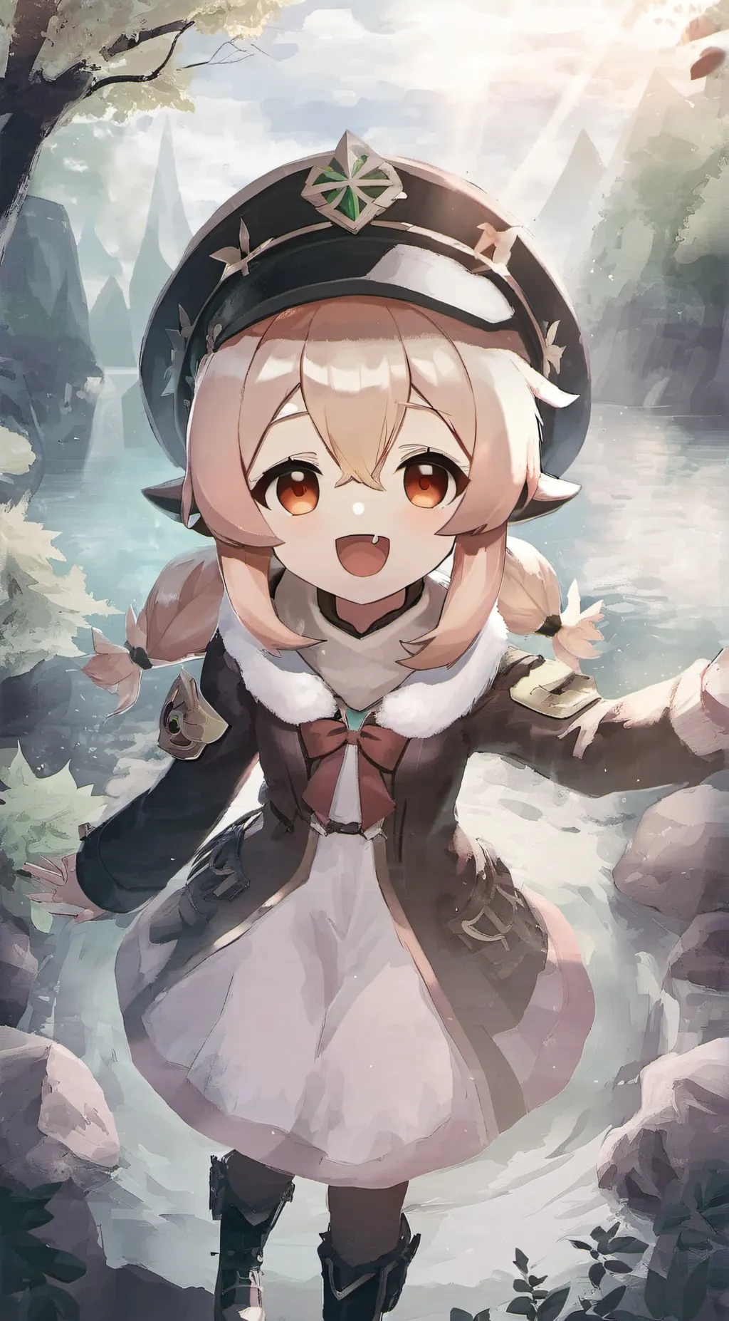 ai character: Klee background