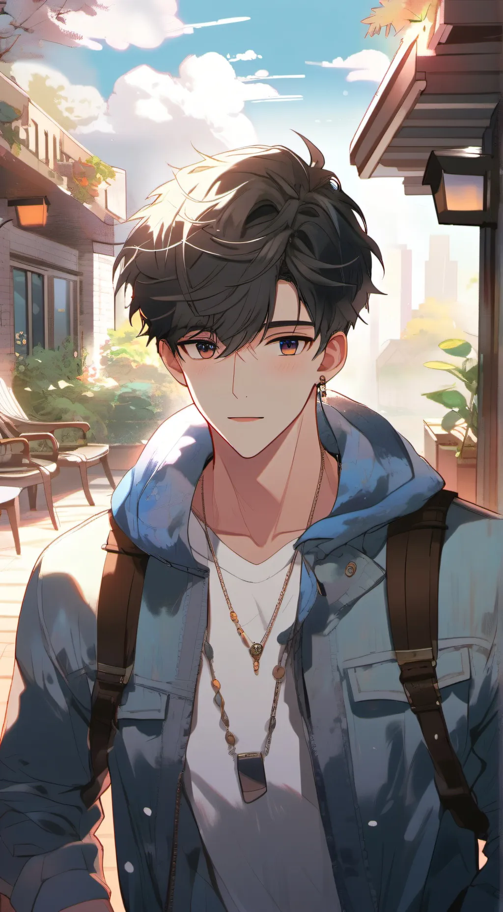ai character: Alex background