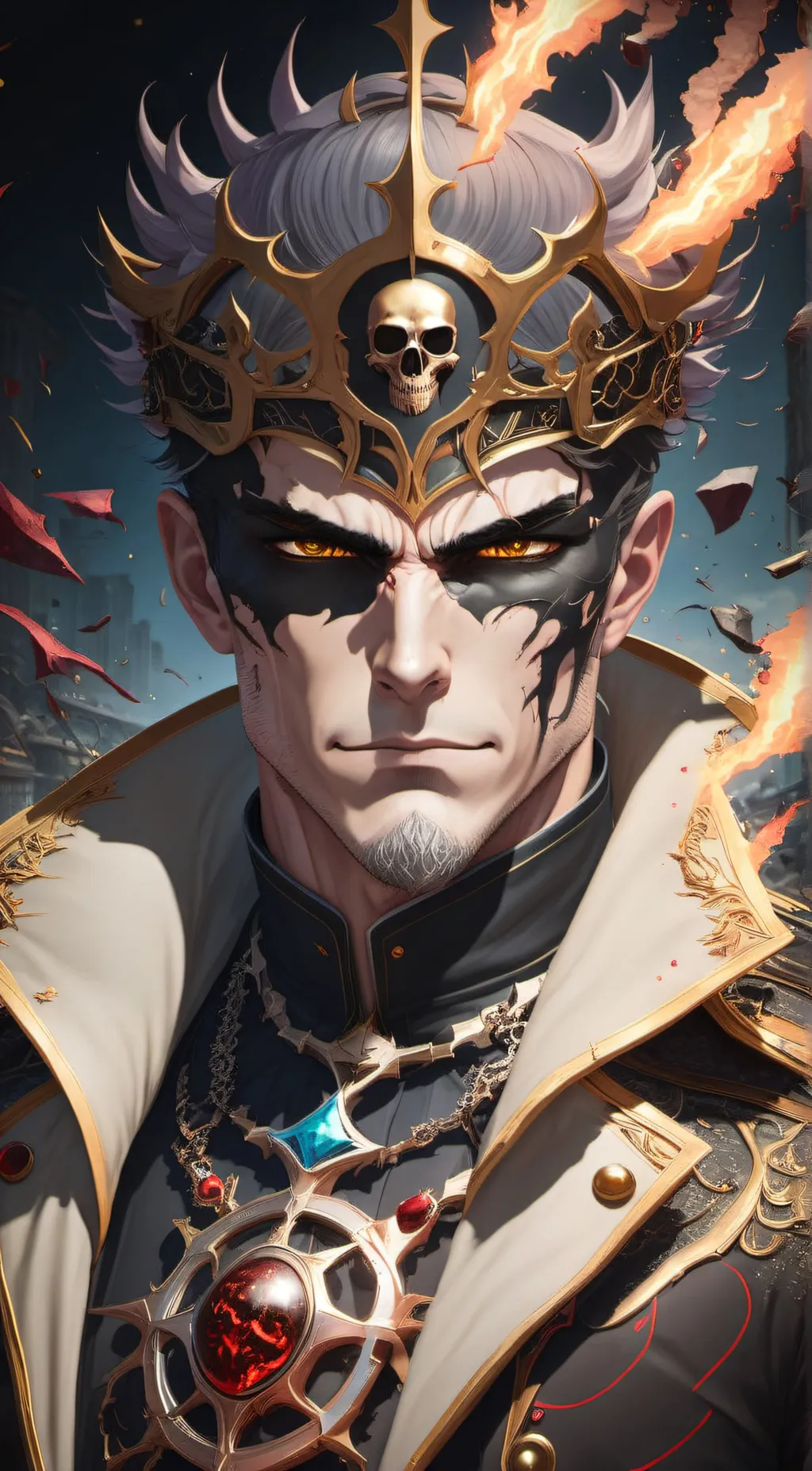 ai character: Ryoma Drakonov background