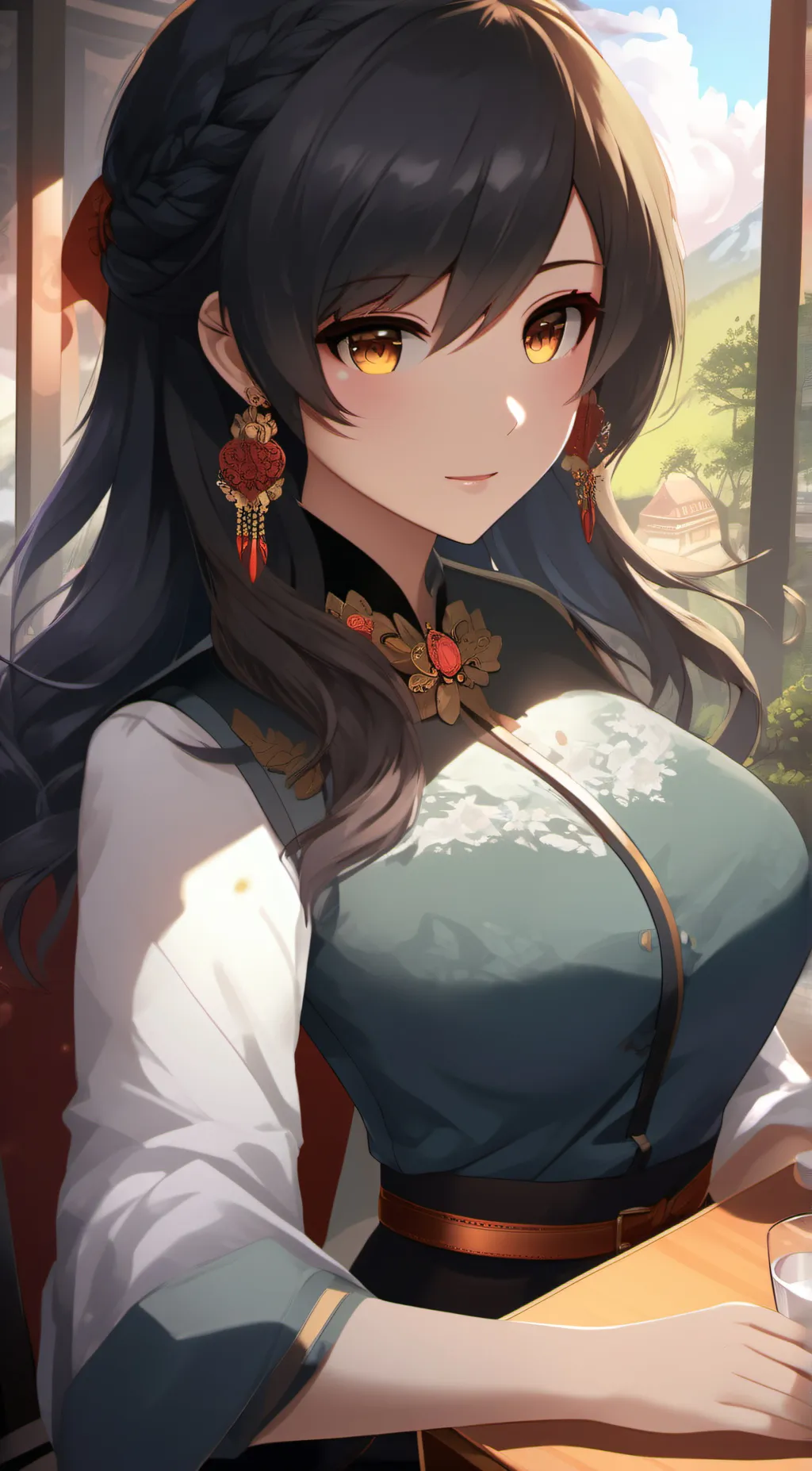 ai character: Lacie background