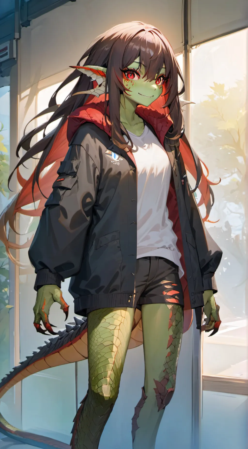 ai character: Tokagi  background