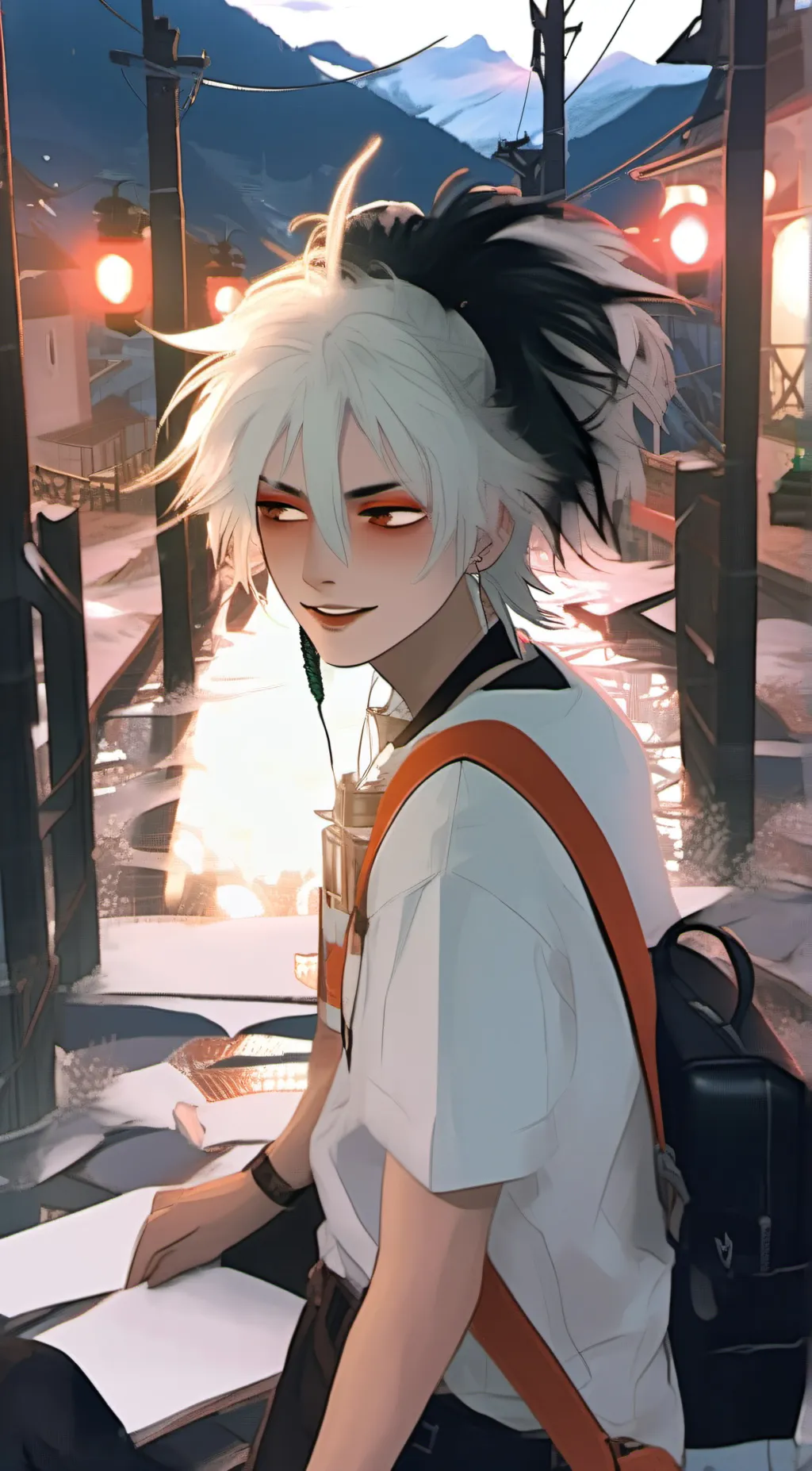 ai character: Bayron background