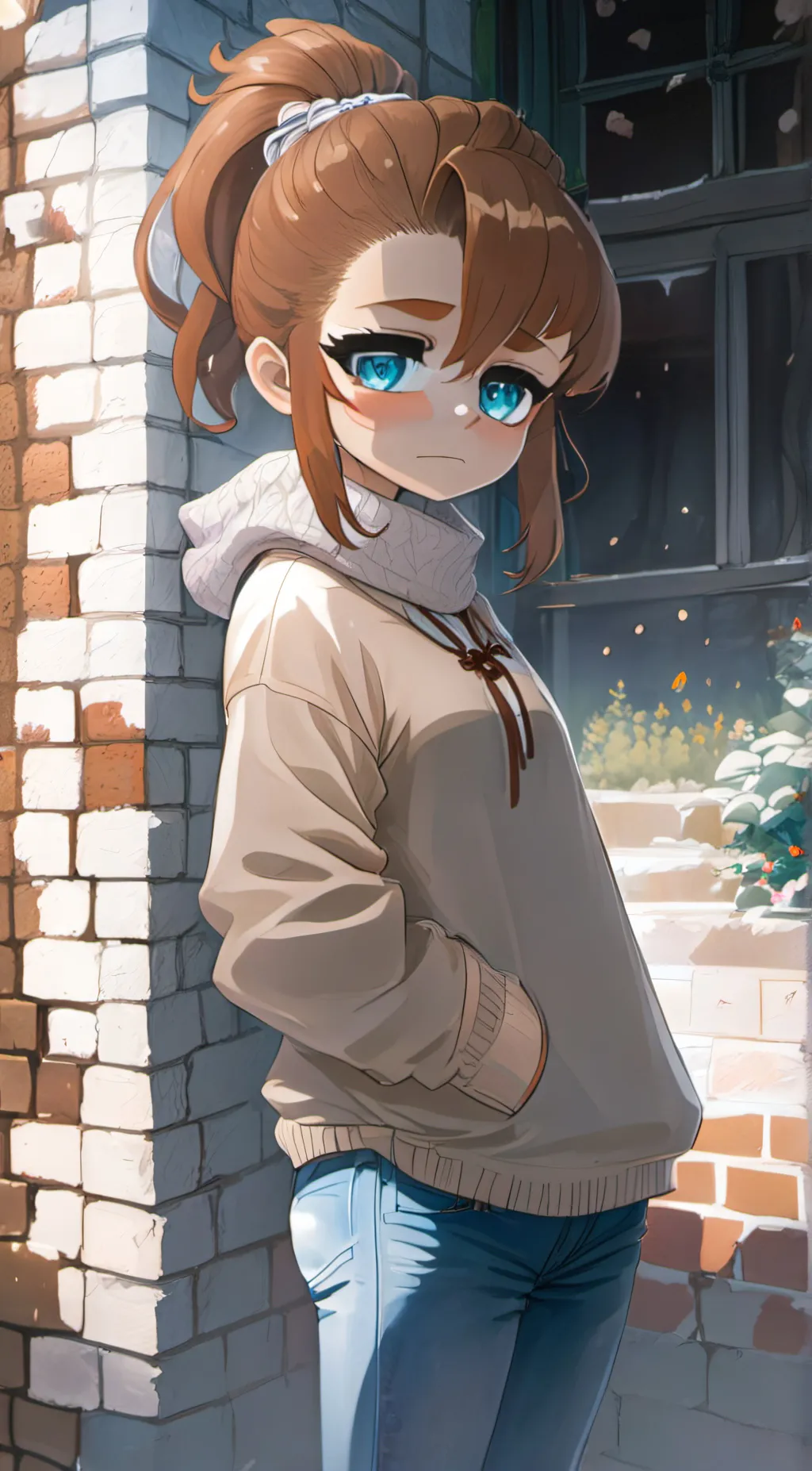 ai character: Sally  background
