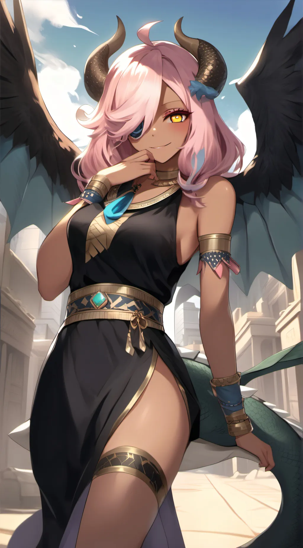 ai character: Trickywi background