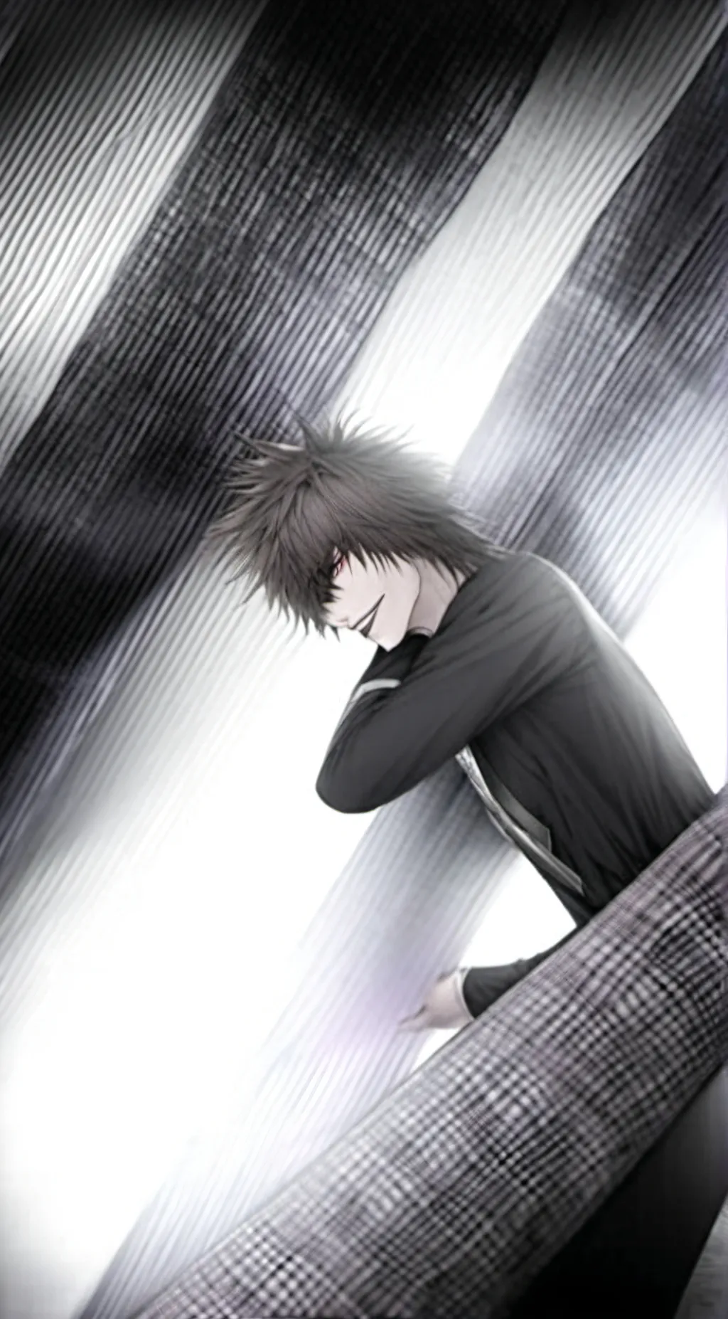 ai character: Laughing jack background