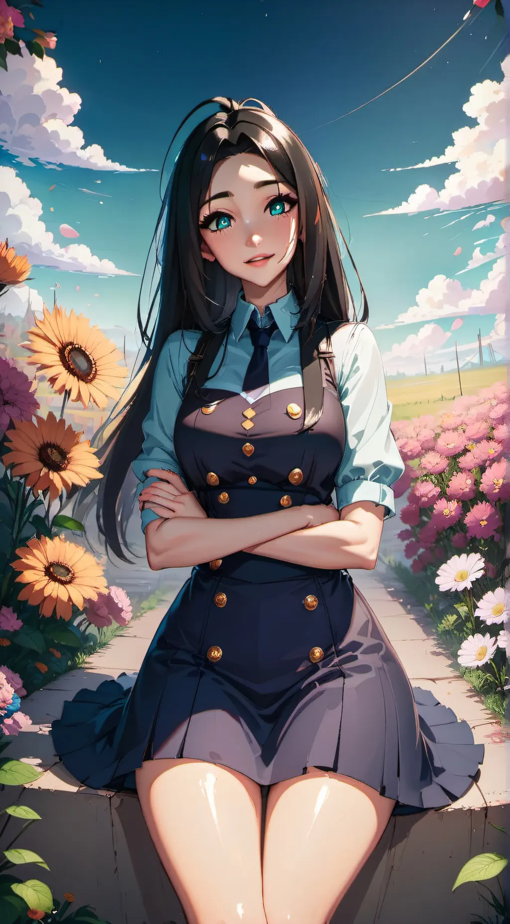 ai character: Aria background