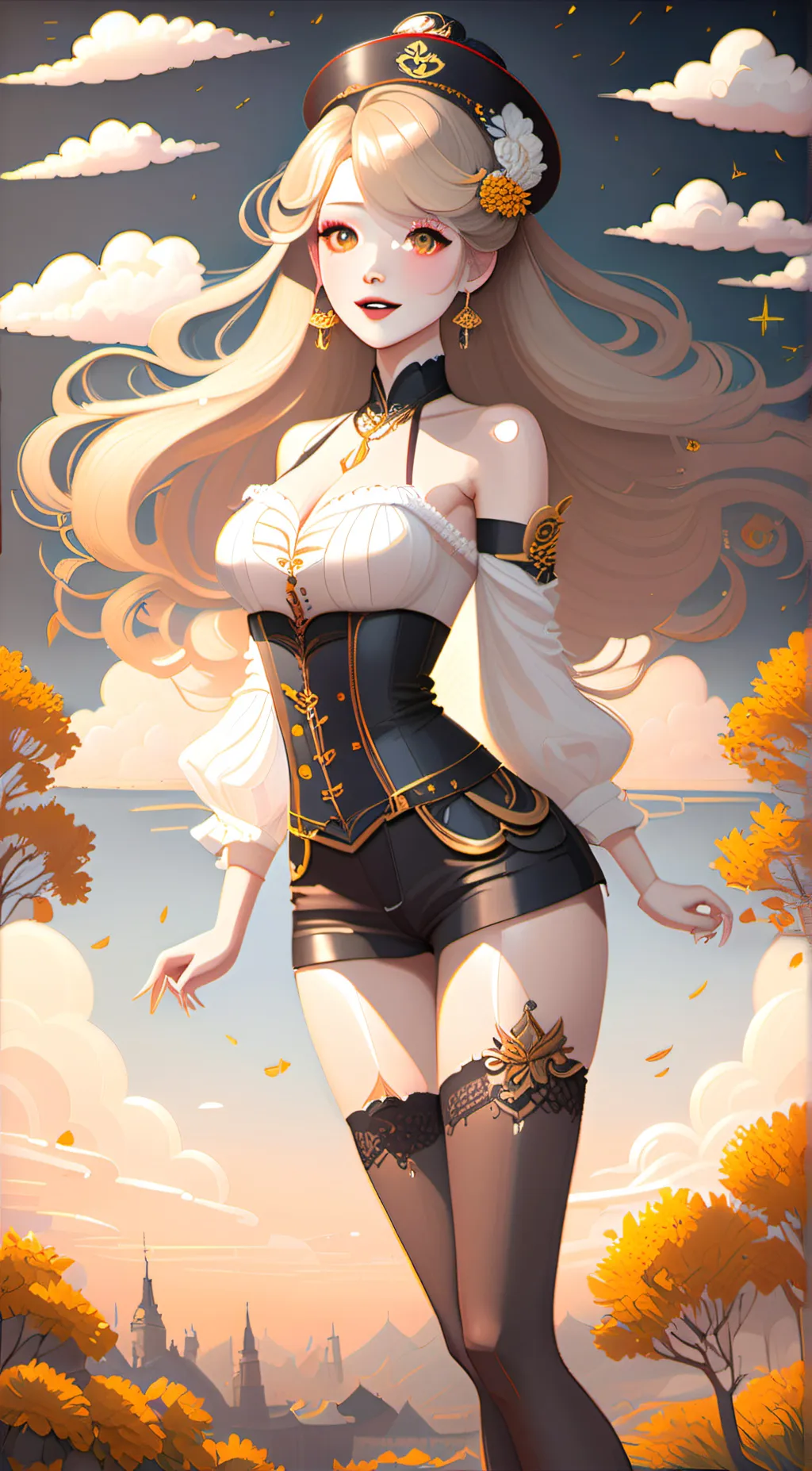 ai character: cat background