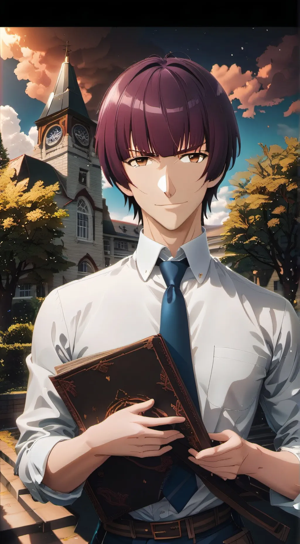 ai character: Kyoji Nemoto background