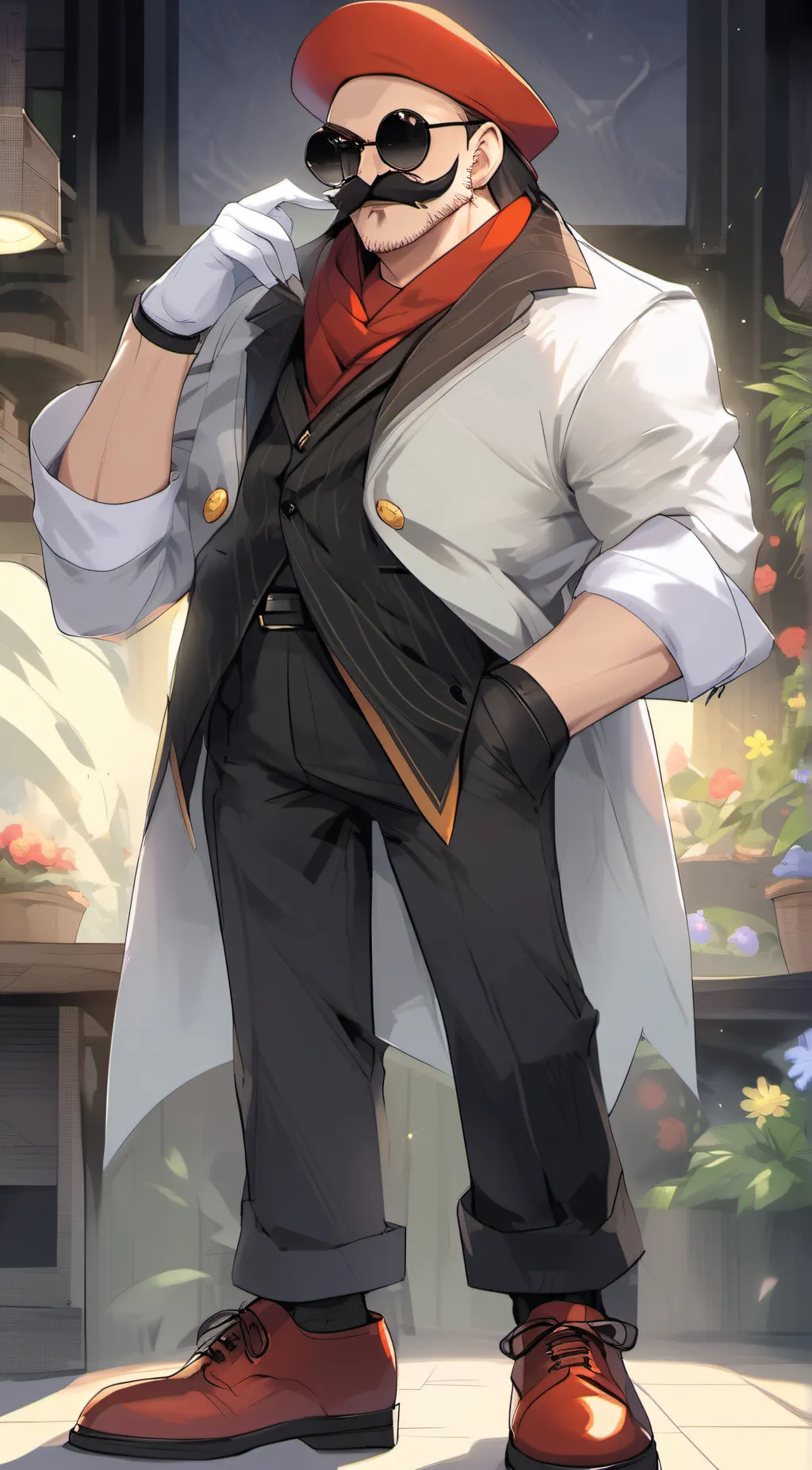 ai character: Eggman background