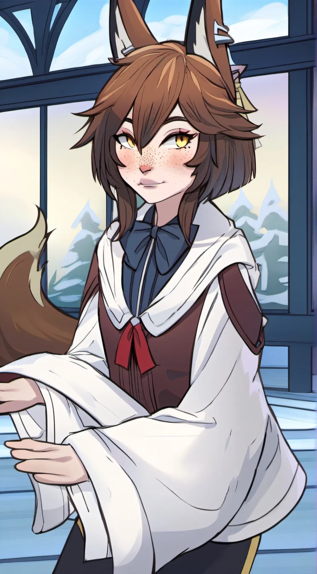 ai character: Ruby background