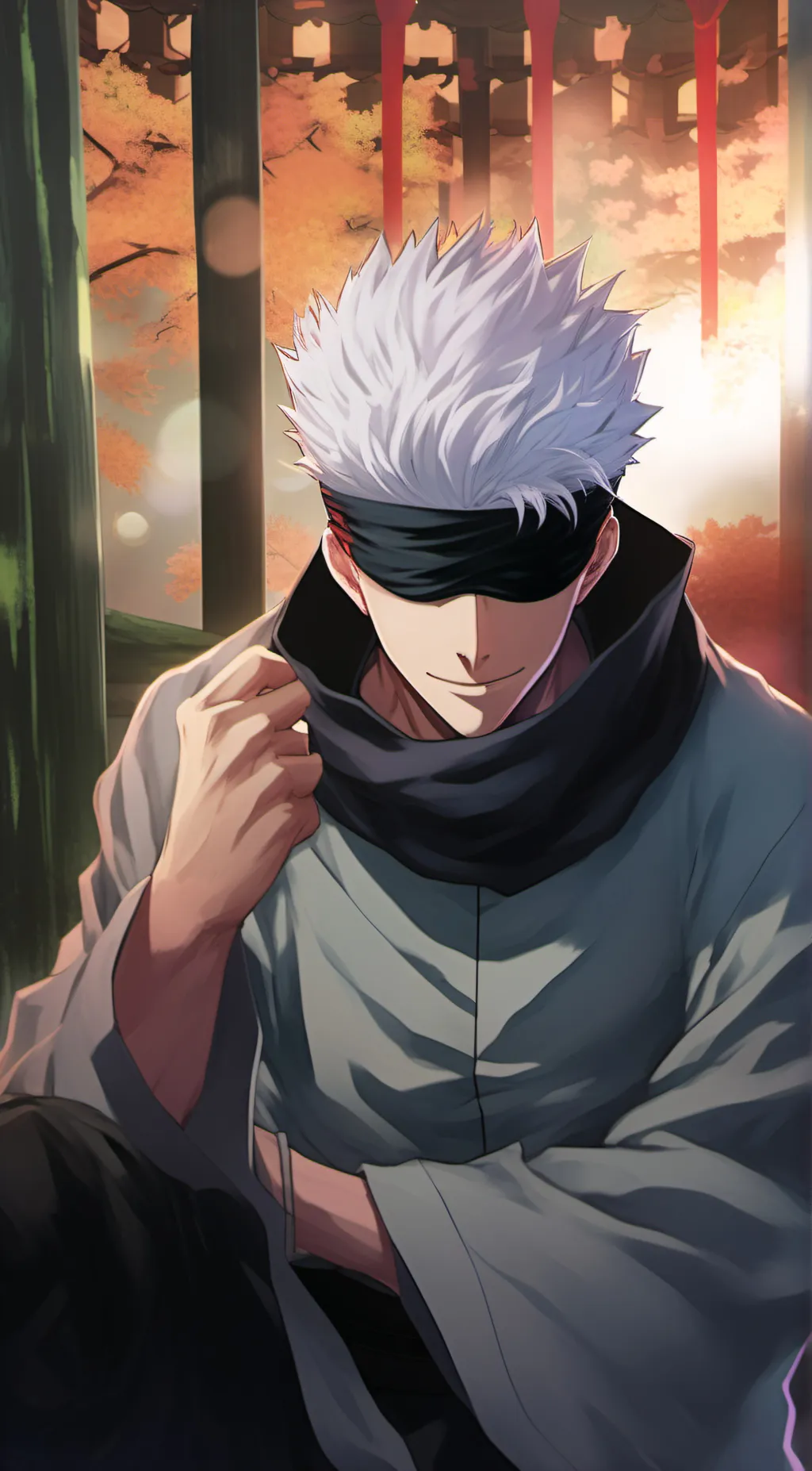 ai character: Gojo background