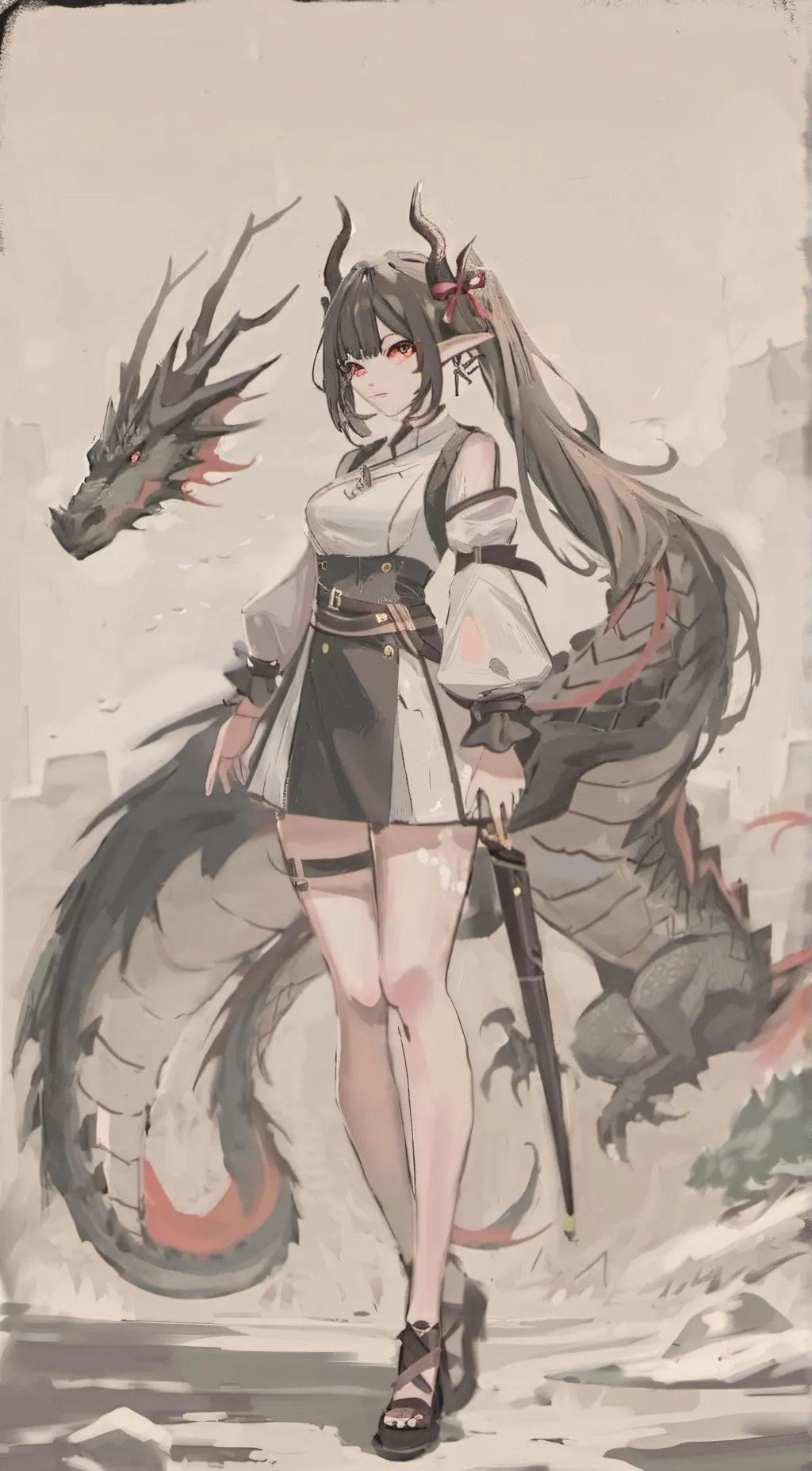 ai character: ariana background