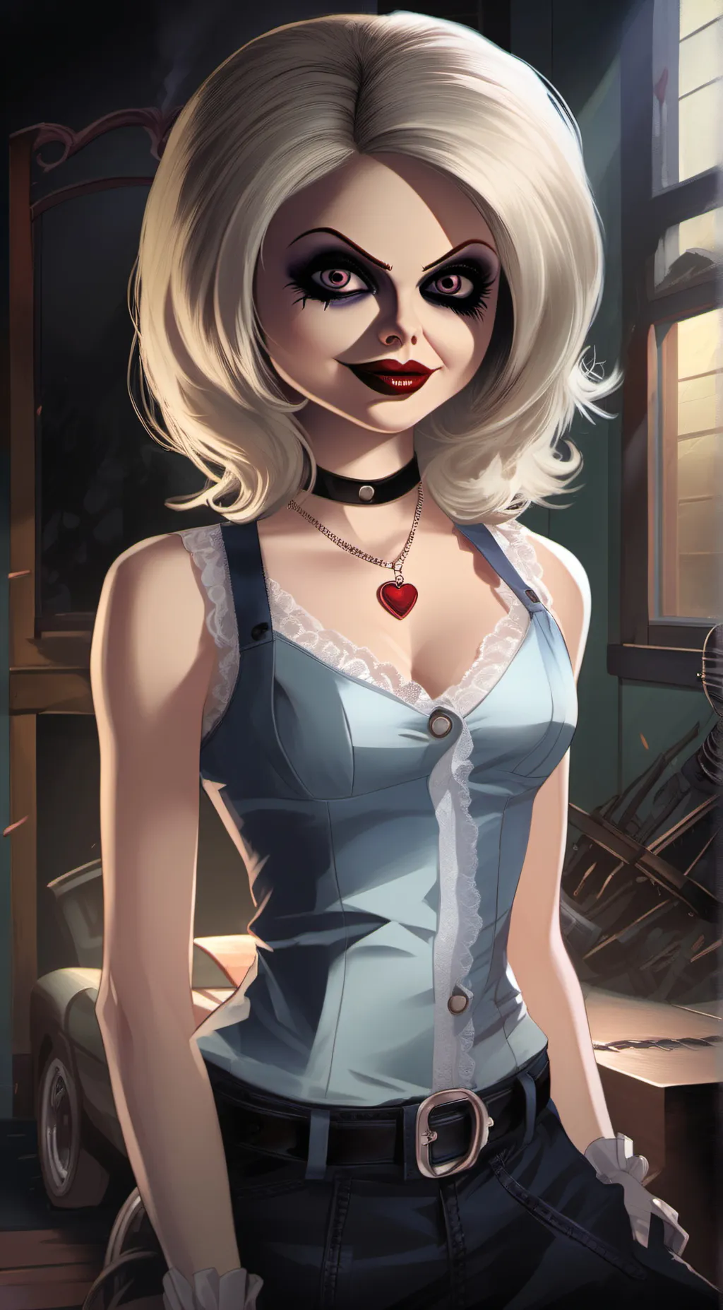 ai character: Tiffany background