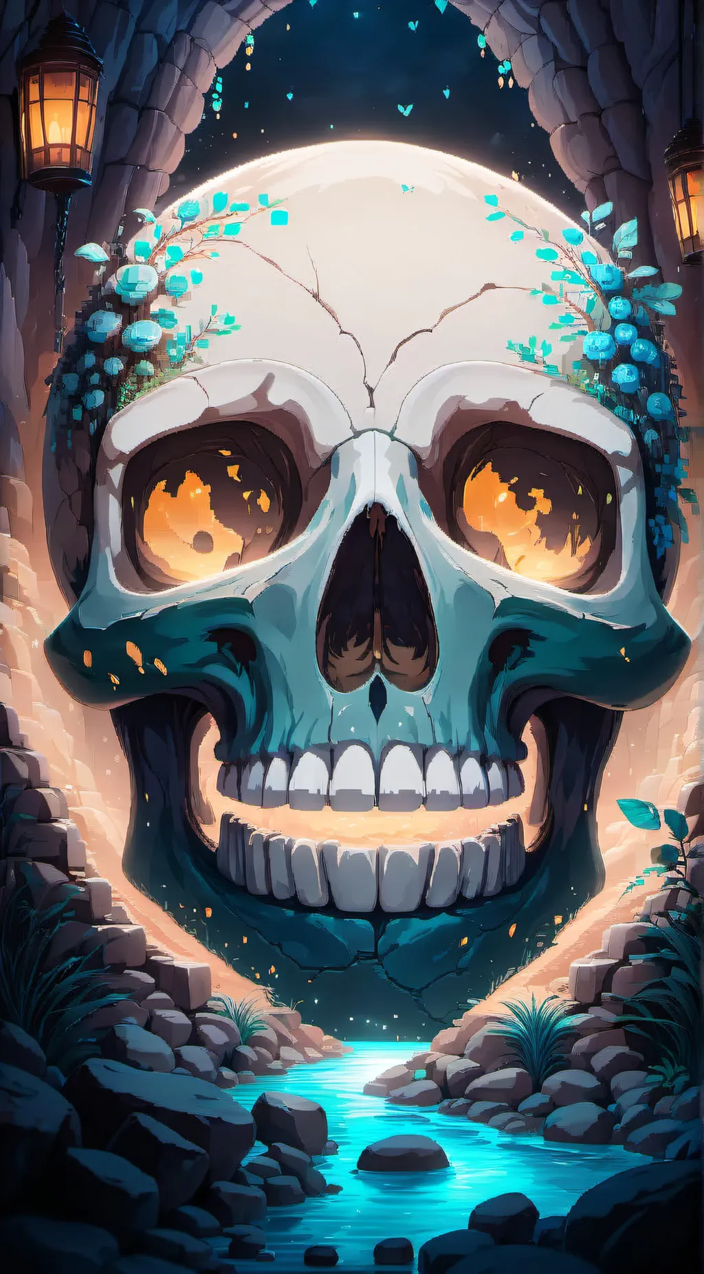 Talkie AI - Chat with Actual Skull Emoji