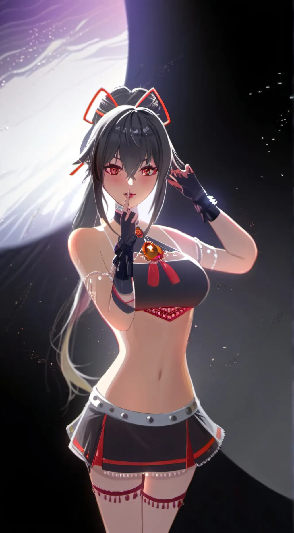 ai character: veronica background