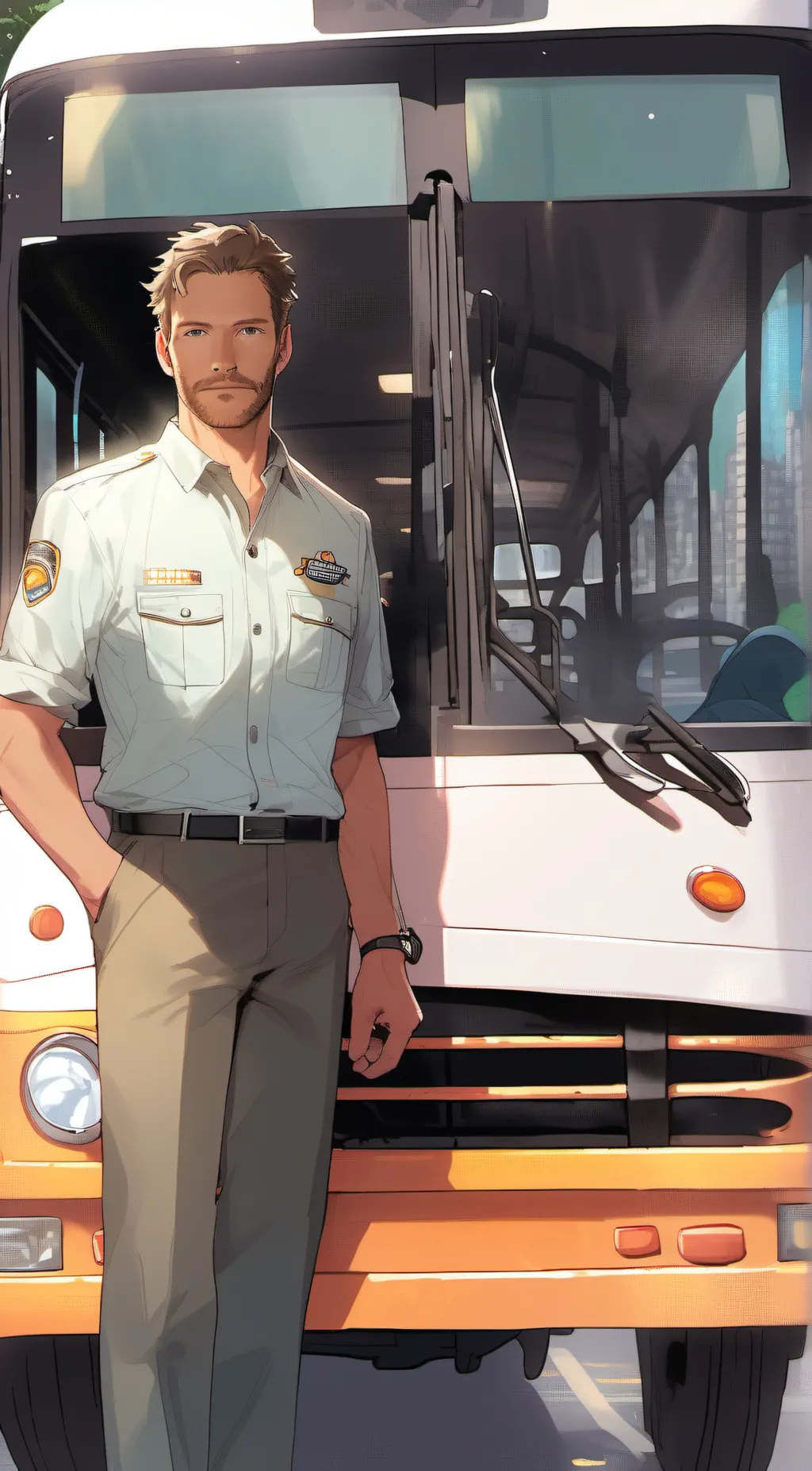ai character: Owen background