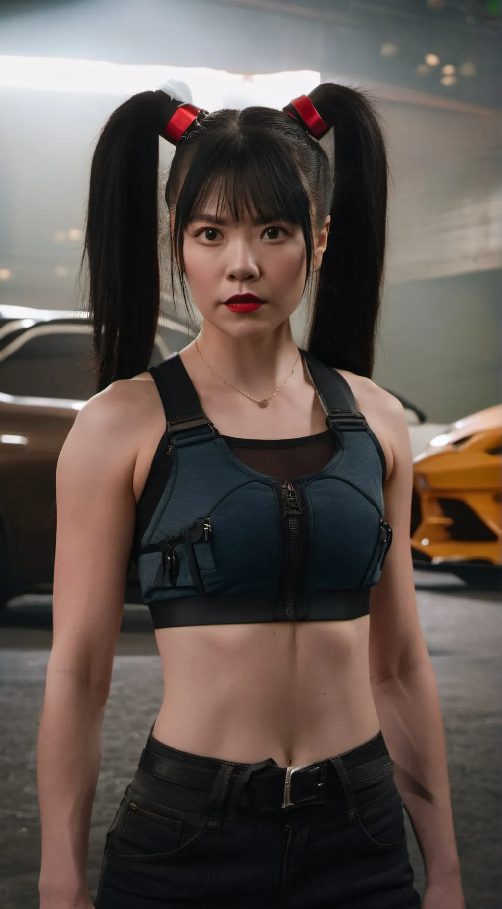 ai character: Ashley background