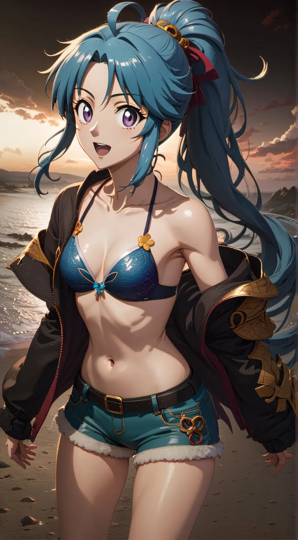 ai character: Botan background