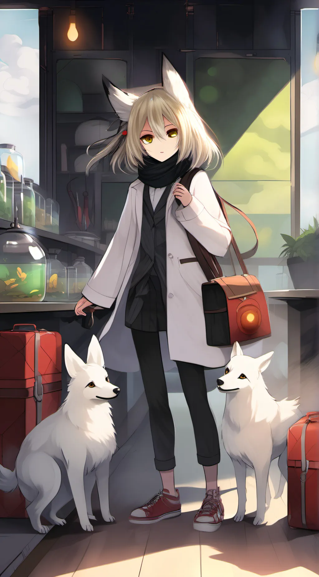 ai character: Kiki background