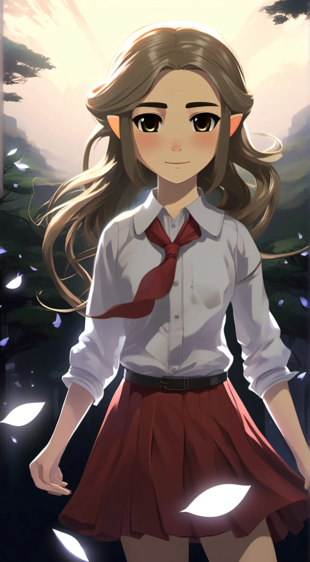 ai character: Zelda background